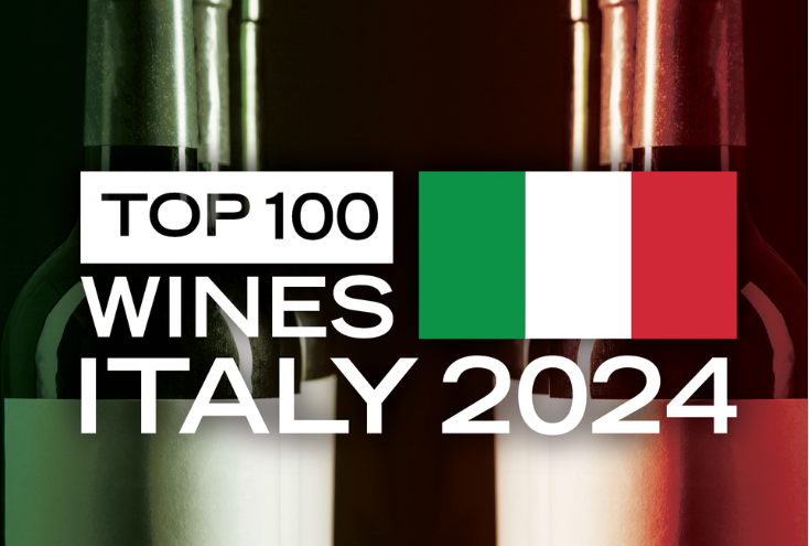 TOP 100 vín Itálie 2024