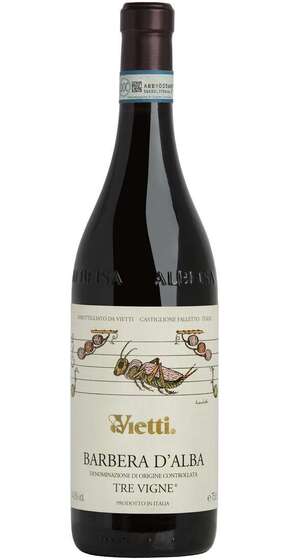 Barbera d´Alba Tre Vigne 2020 DOC 0,75l