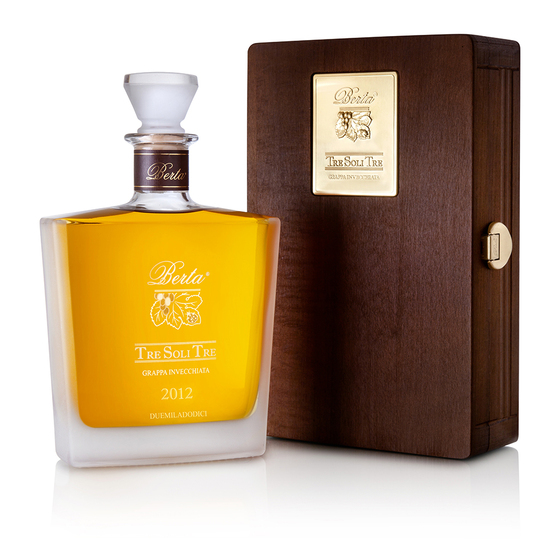 Tre Soli Tre 43%, 0,7l 2011 ve dřevě