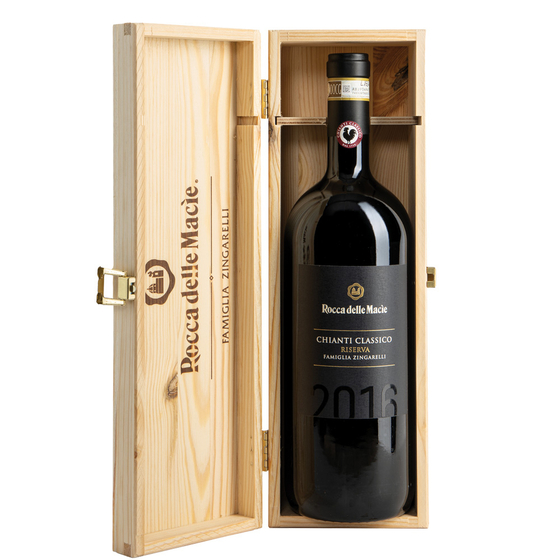 Chianti Classico Famiglia Zingarelli 2019 DOCG 1,5l dárk.balení dřevo