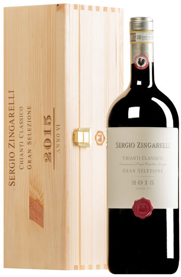 Chianti Classico Famiglia Zingarelli 2021 DOCG 1,5l dárk.balení dřevo