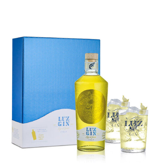 GIN LUZ  LEMON  45% Confezione speciale 0,7l L22F036E