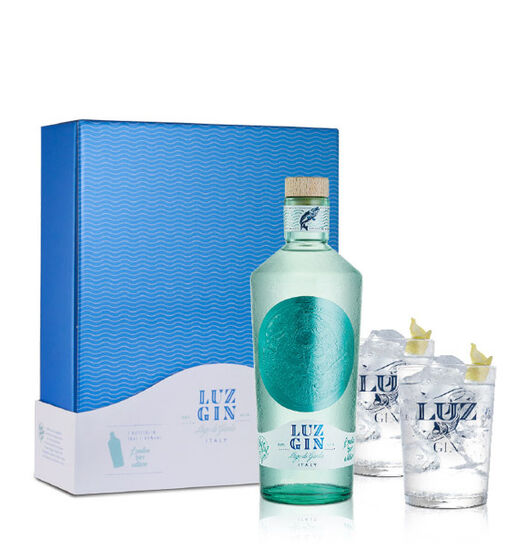 GIN LUZ  LONDON DRY Confezione speciale  45% 0,7l L22F037E