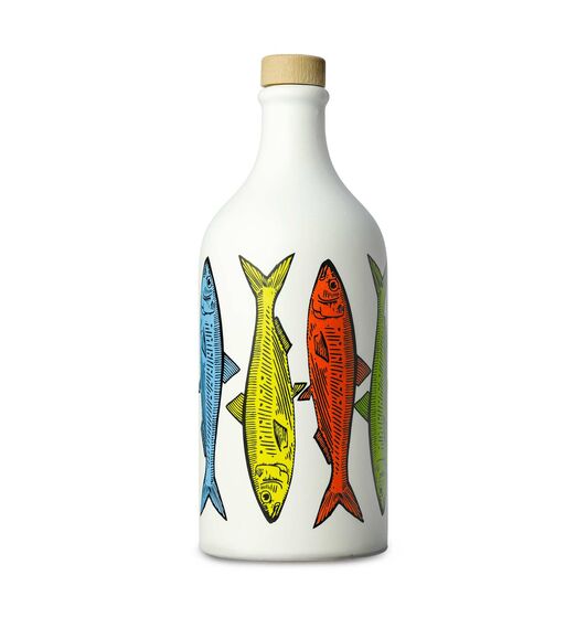 Extra panenský olivový olej Fruttato Medio, design Sardina 0,5l
