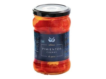  Papriky cherry plněné smetanovým sýrem 280 g