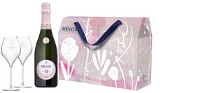 dárk. set 61 Rosé + 2x sklo Signature v papíru